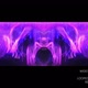 Show Purple Particles Curtain Background - VideoHive Item for Sale
