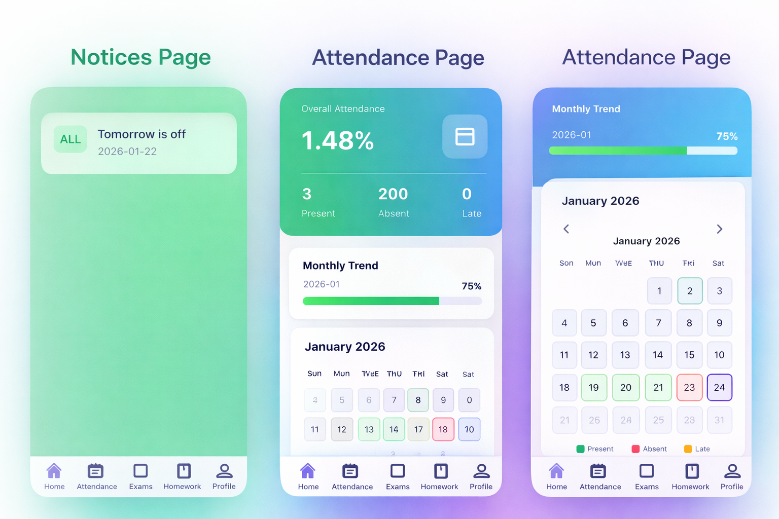 Student Features