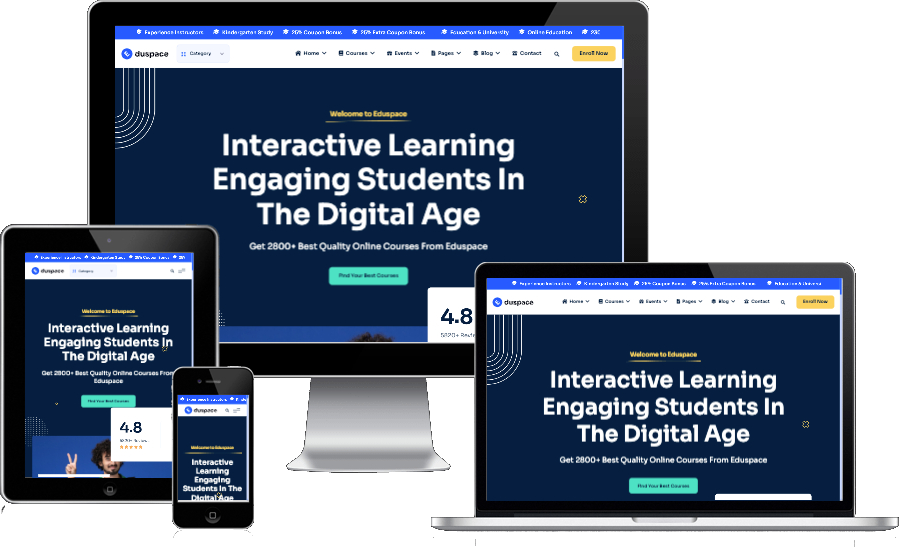 Eduspace Responsive Preview