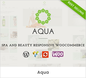 Aqua - Spa & Beauty WooCommerce WordPress Theme
