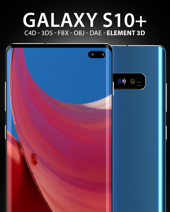 Galaxy S20 Ultra Element 3D & Cinema 4D Model - 2