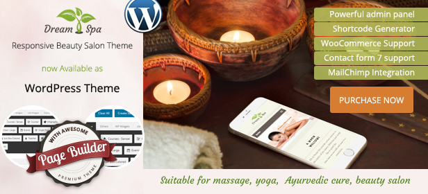 Dream Spa - Salon PSD - 1