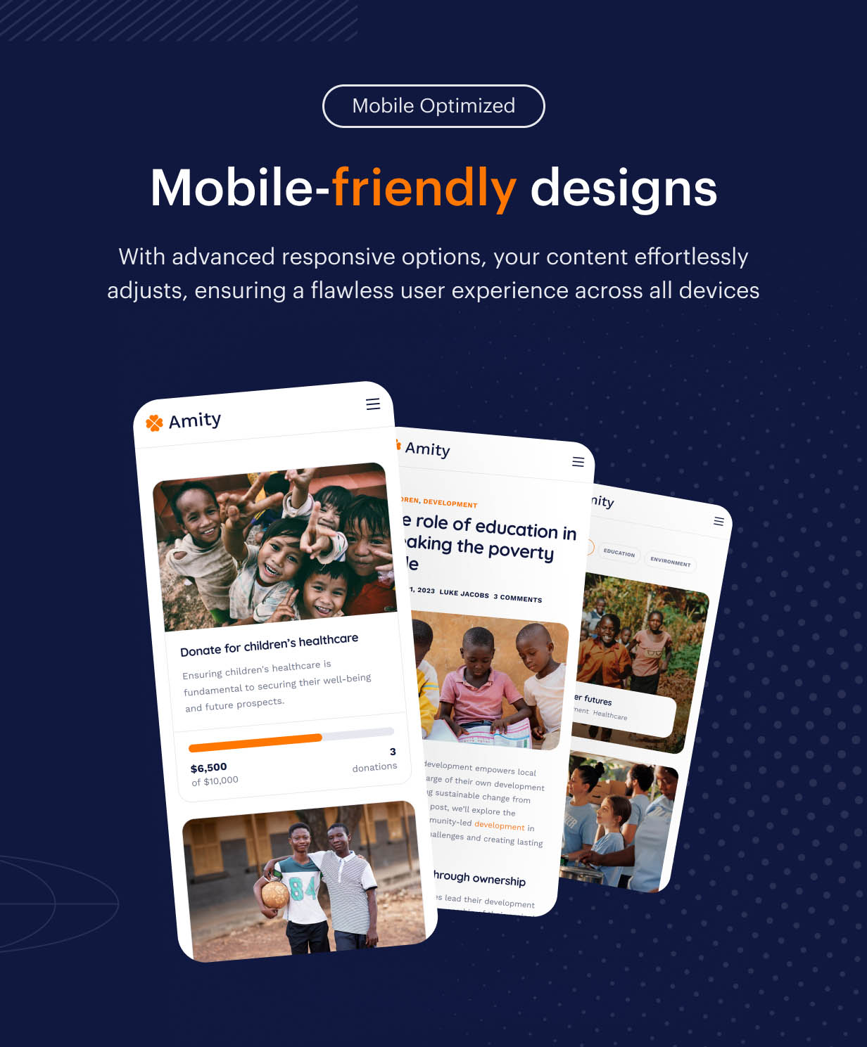Amity - Charity & Donation Elementor WordPress Theme - 13