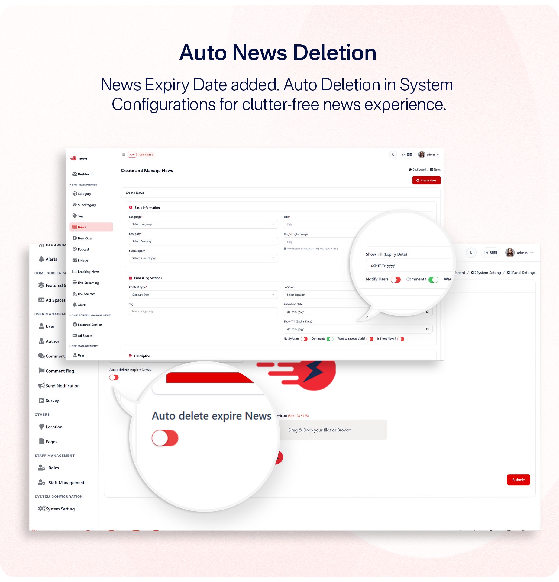 Auto News Detection