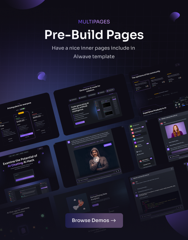 Aiwave AI SaaS Website + Dashboard UI CodeIgniter Kit - 14