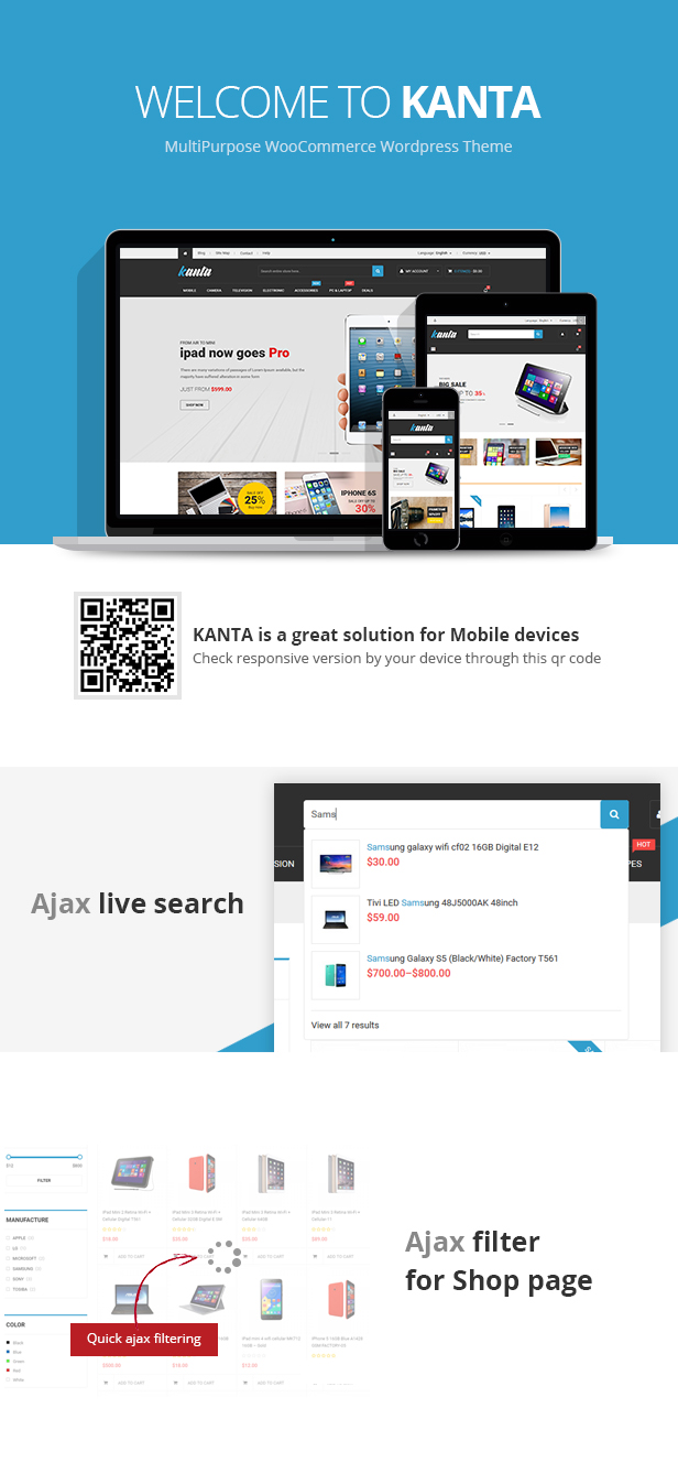 Kanta - Tema WordPress WooCommerce Multiuso - 1