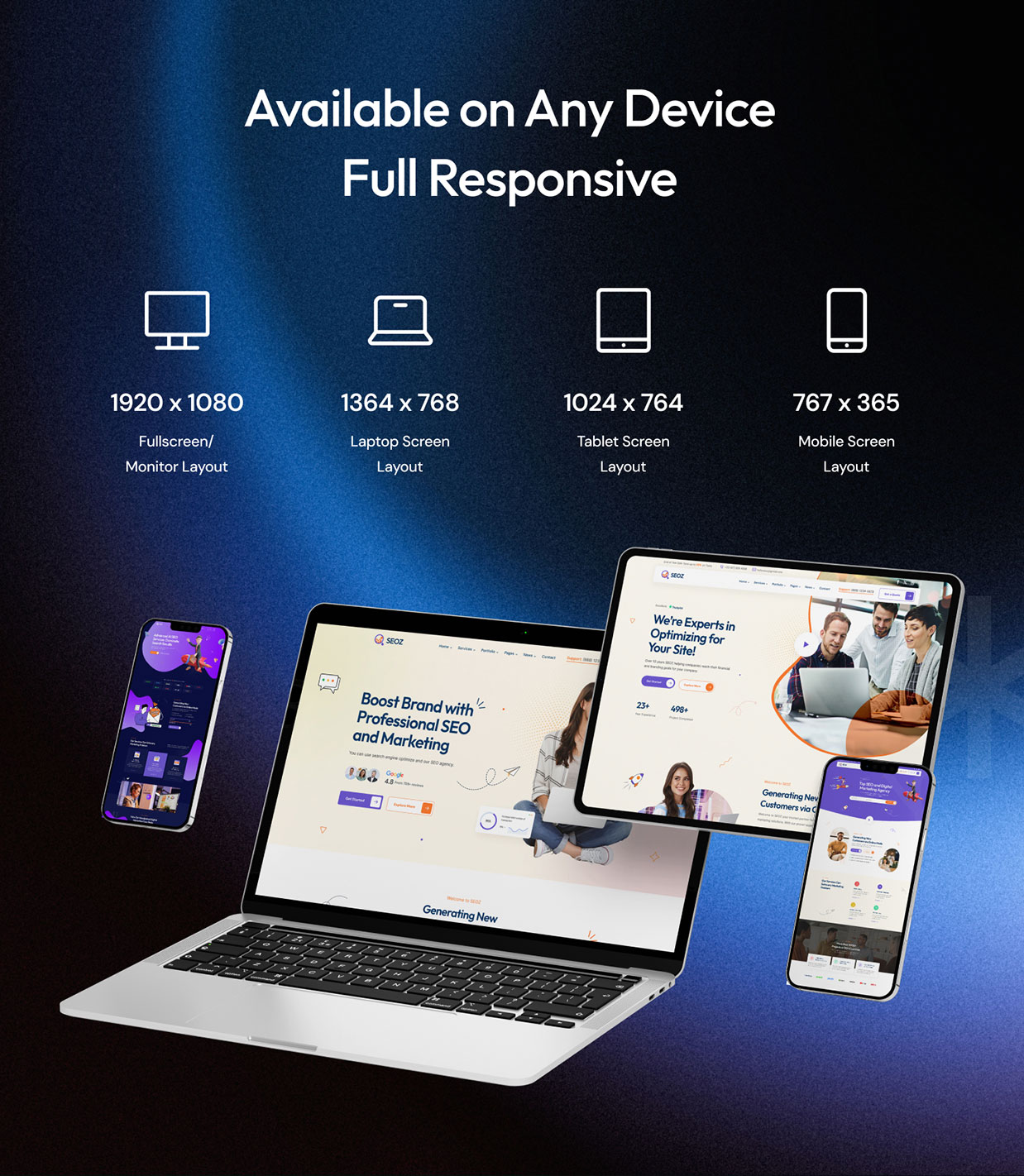 Seoz - SEO & Digital Marketing WordPress Theme - 6