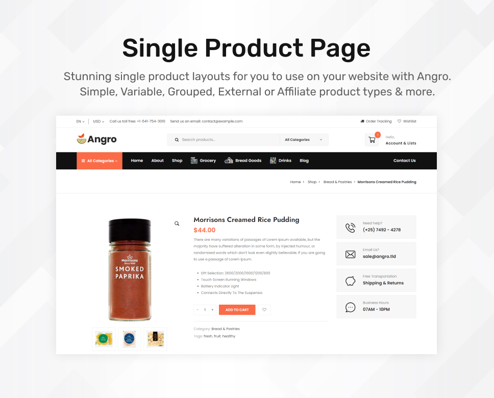 Angro - WooCommerce B2B & Wholesale Theme - 2