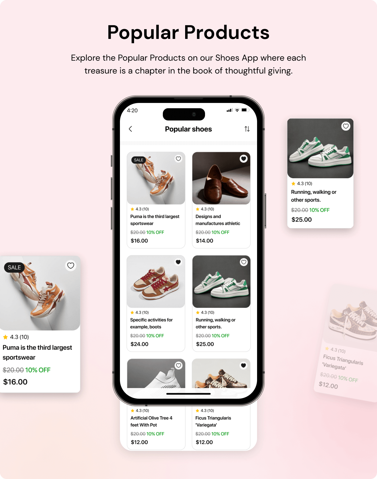 Shoes Store App - E-commerce Store app in Flutter 3.x (Android, iOS) with WooCommerce Full App - 12