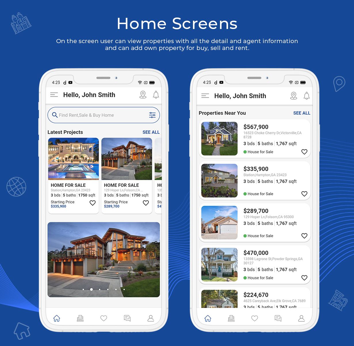 onProperty - Real Estate App Template for Flutter (Android and IOS) - 3