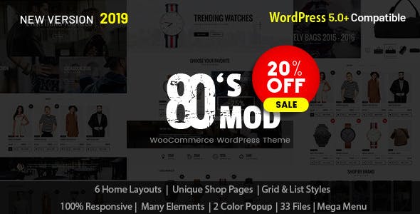 80's Mod - Build Your Store with A Vintage Styled WooCommerce WordPress Theme - 19