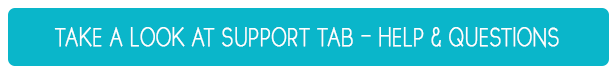 Spport Tab - Updated Help, Common Questions - Support