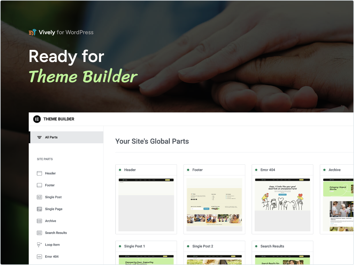 Ready for Theme Builder