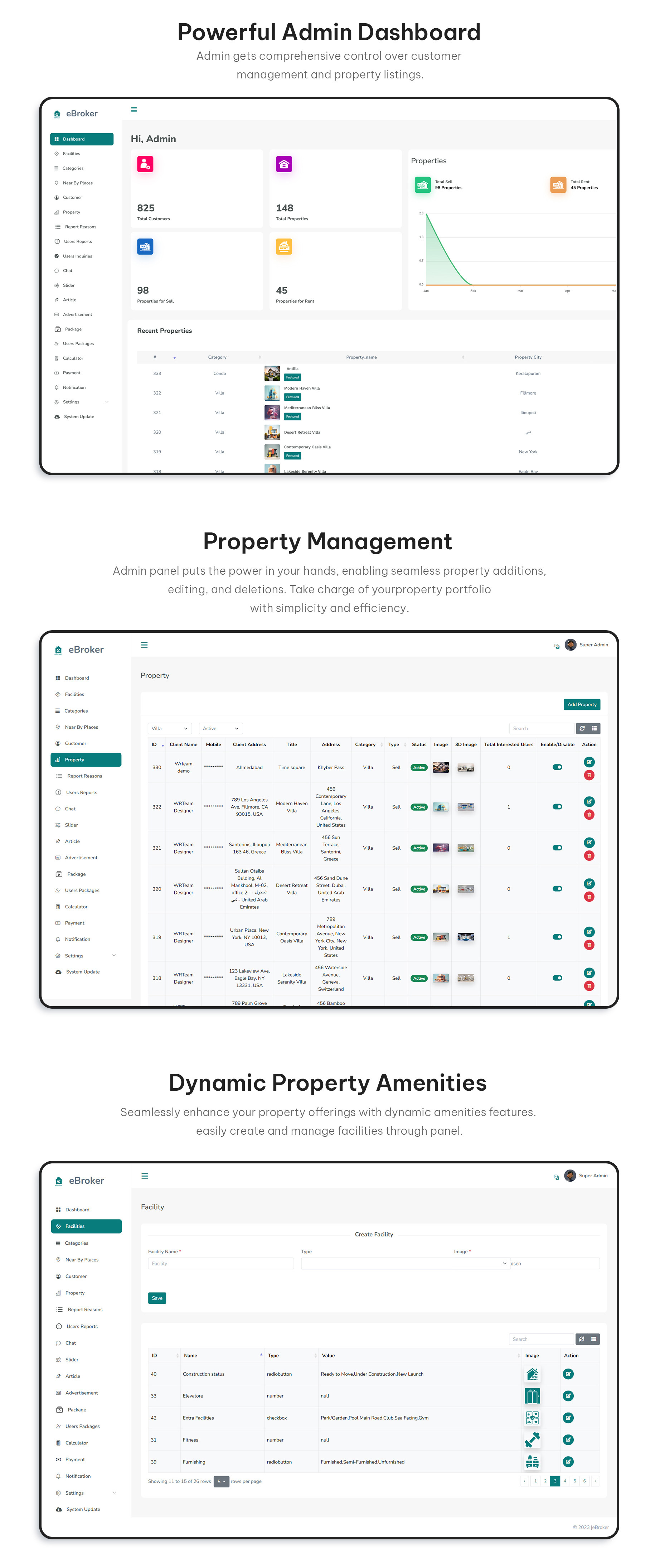 eBroker - Real Estate Property Buy-Rent-Sell Flutter app with Laravel Admin Panel | Web Version - 25