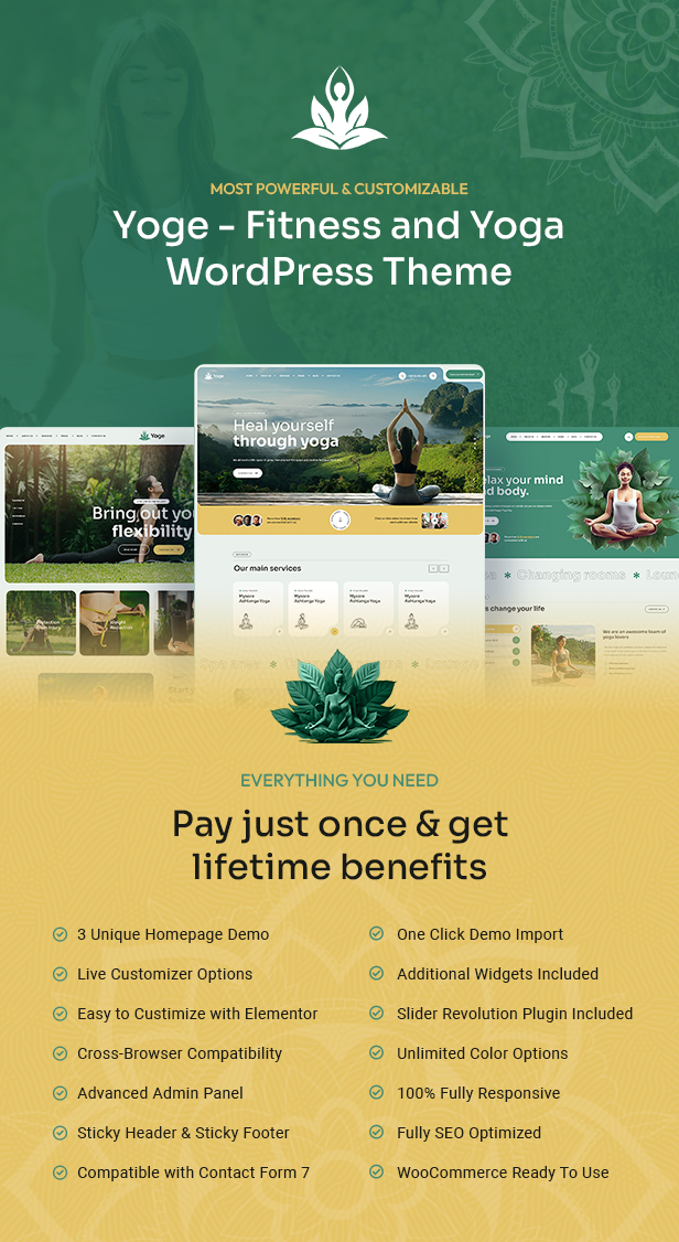 Yoge WordPress Theme