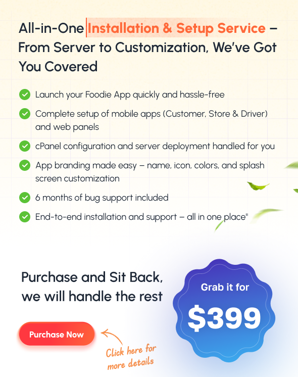 Foodie | UberEats Clone | Food Delivery App | Multiple Restaurant Food Delivery Flutter App - 3