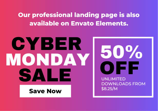 Urip Landing Page Template on Envato Elements