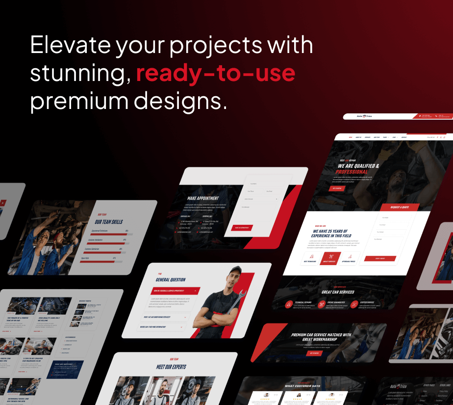 AutoTrics – Car Repair & Auto Service FSE WordPress Theme - 5