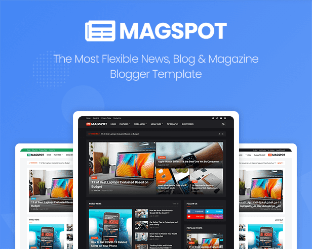 Magspot Blogger Template