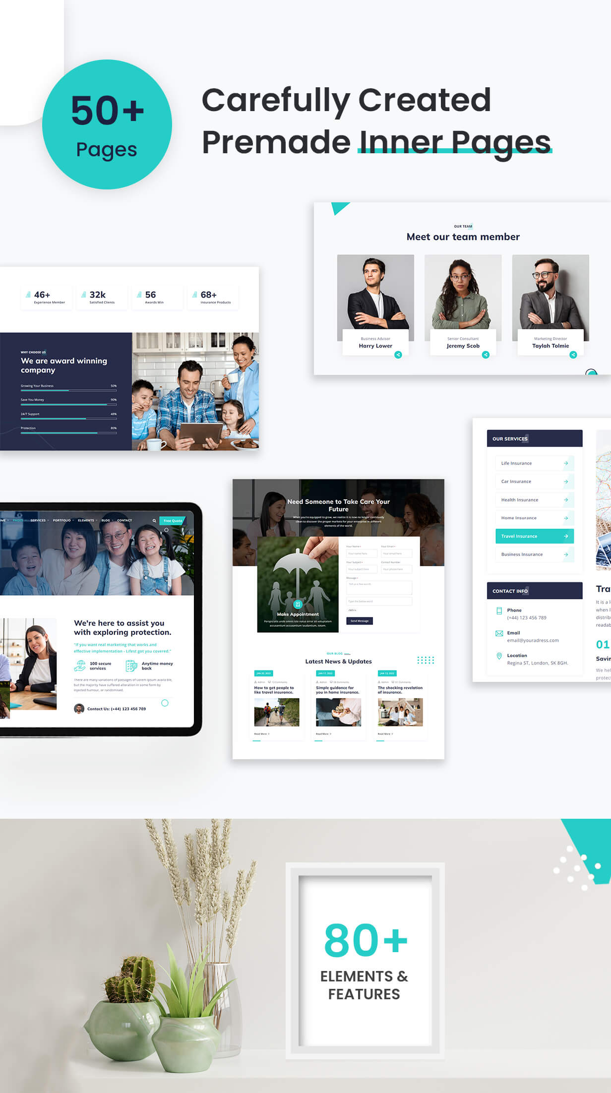 Lifest - Insurance Agency HTML Template by WebsiteDesignTemplates |  ThemeForest