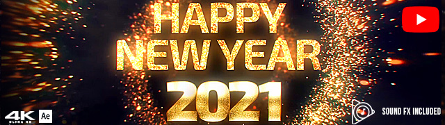 New Year Countdown 2021 Template for Ae