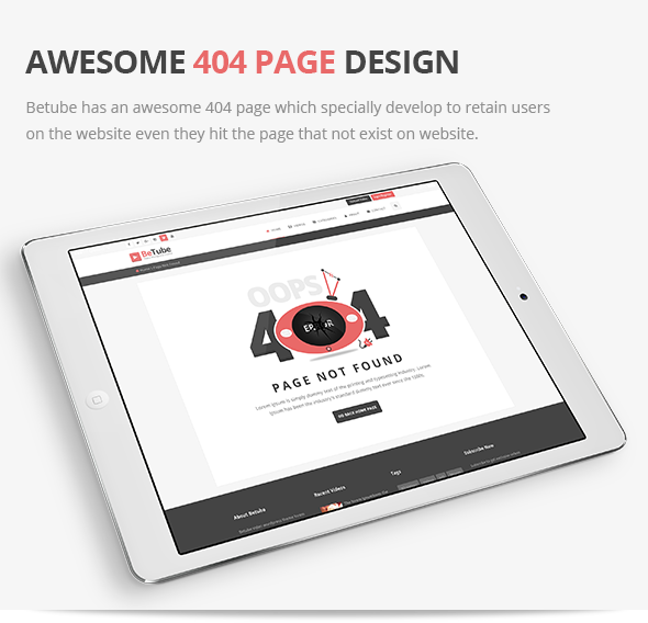 Design de 404 páginas