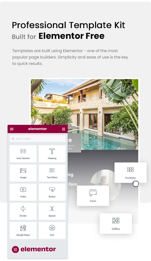 Archouse - Architecture & Interior Design Studio Elementor Template Kit - 1