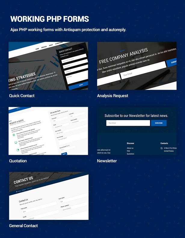 Business, Financial and Consulting Site Template