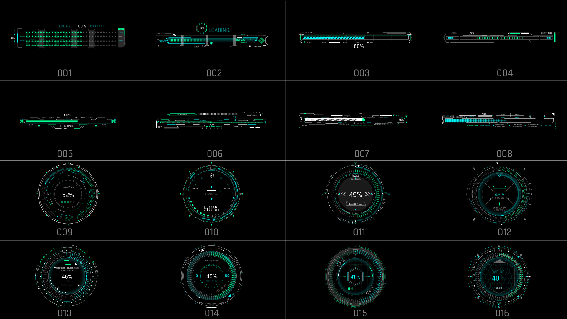 Extreme HUD Elements Bundle 1200+ - 56