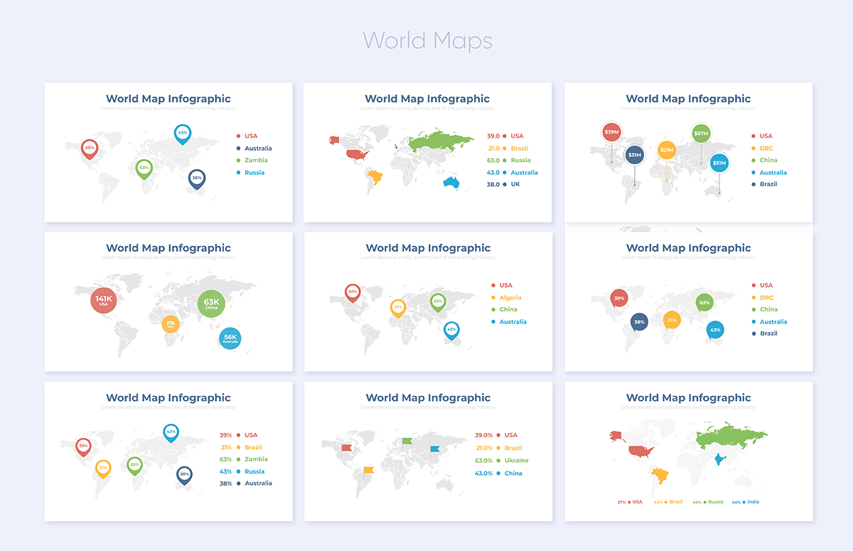 Infographics Pack - 51