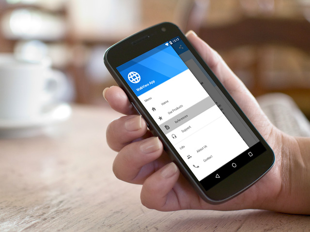 Universal Android WebView App by robotemplates | CodeCanyon