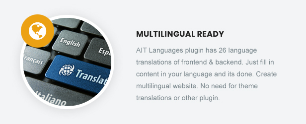 Multilingual Ready