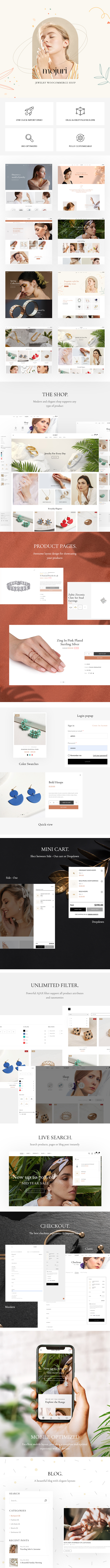 Mojuri – Jewelry Store WooCommerce WordPress Theme - 1