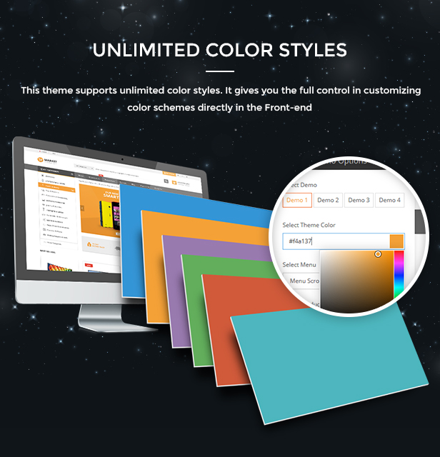 Market - Responsive Multipurpose Prestashop Theme - Color