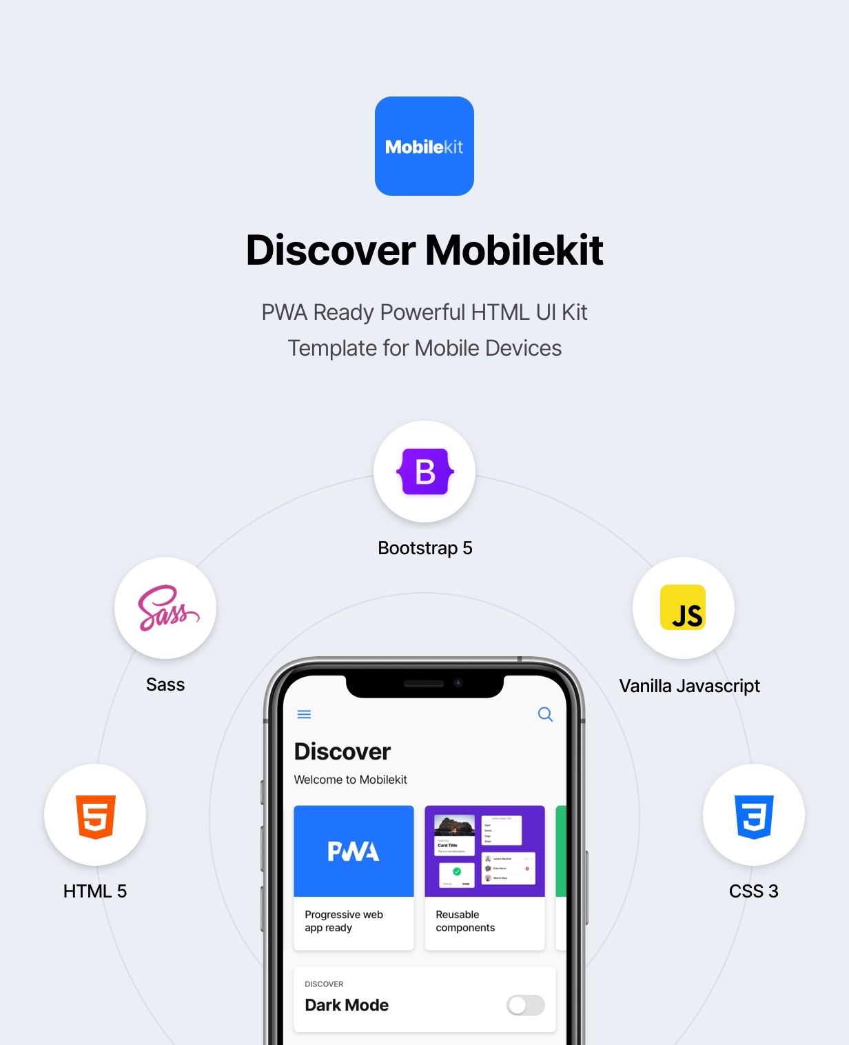 mobile ui kit template