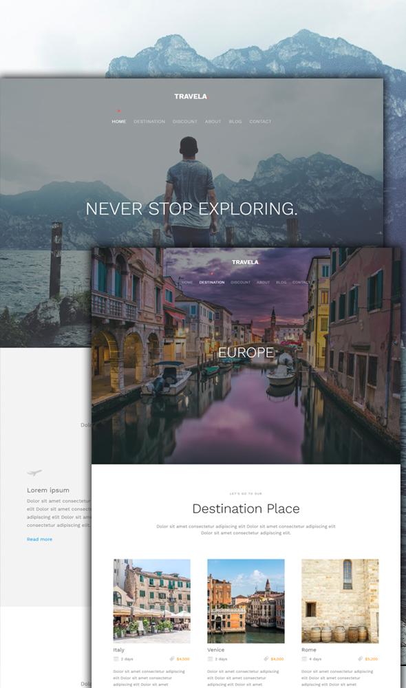 Travela by del-code | ThemeForest