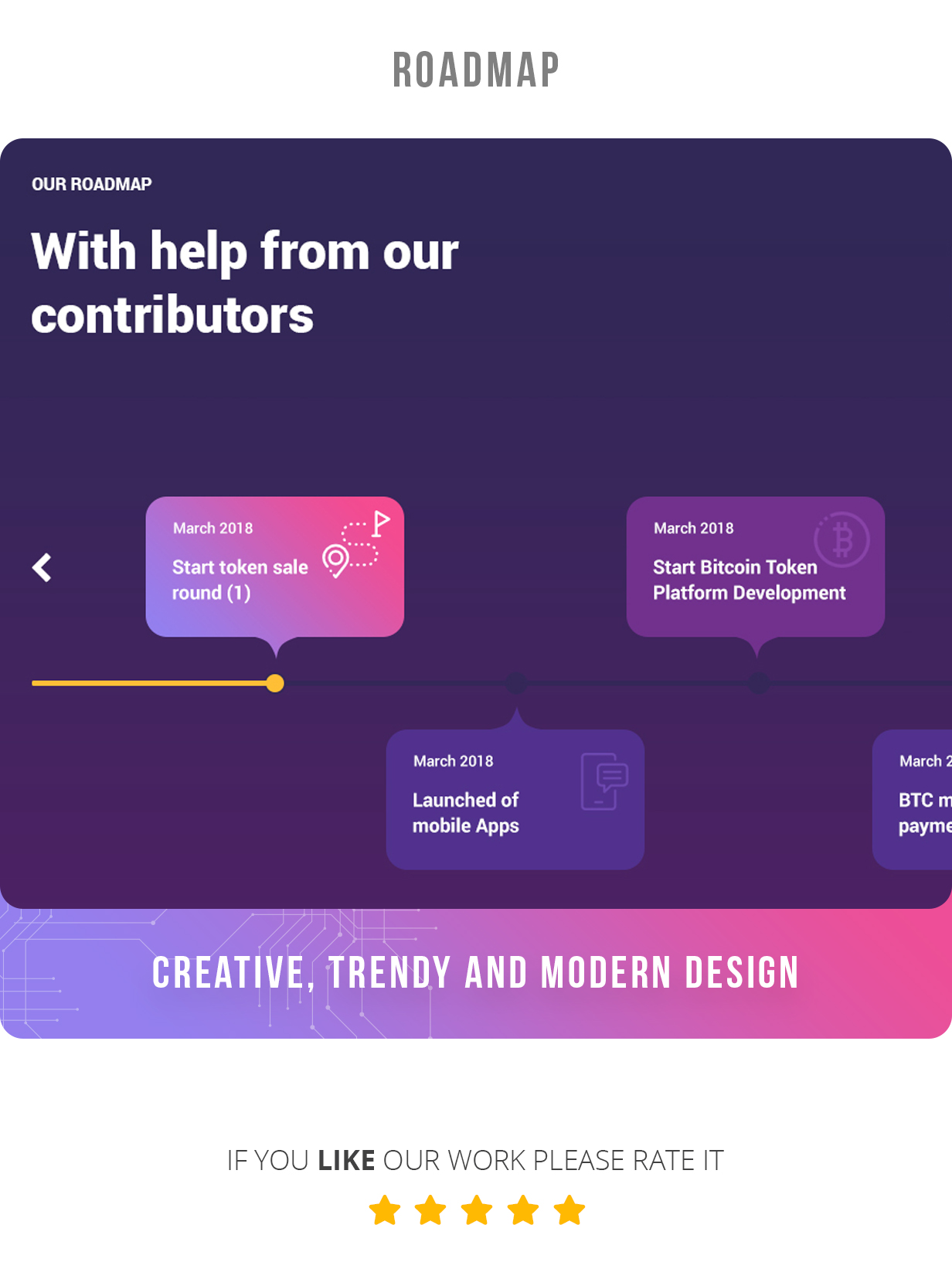 MaxiCoins - ICO Landing PSD Template - 4