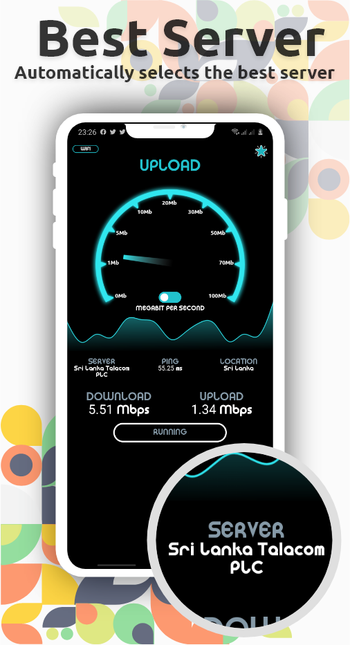 Internet Speed Test with amazing UI - 15