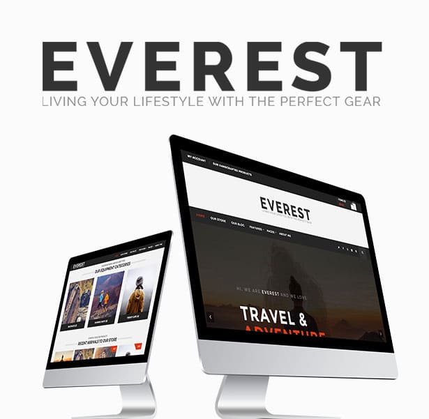 Everest - Minimal Ecommerce WordPress Theme 2