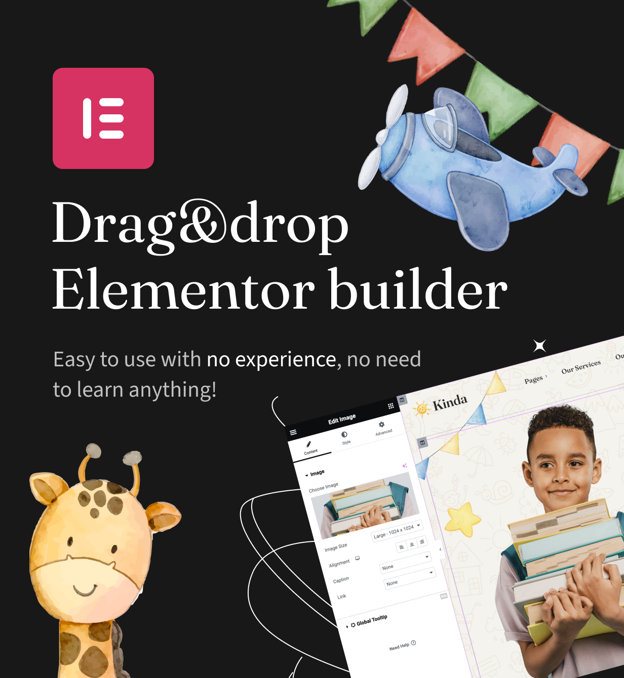 Kinda - Kindergarten & Preschool WordPress Theme