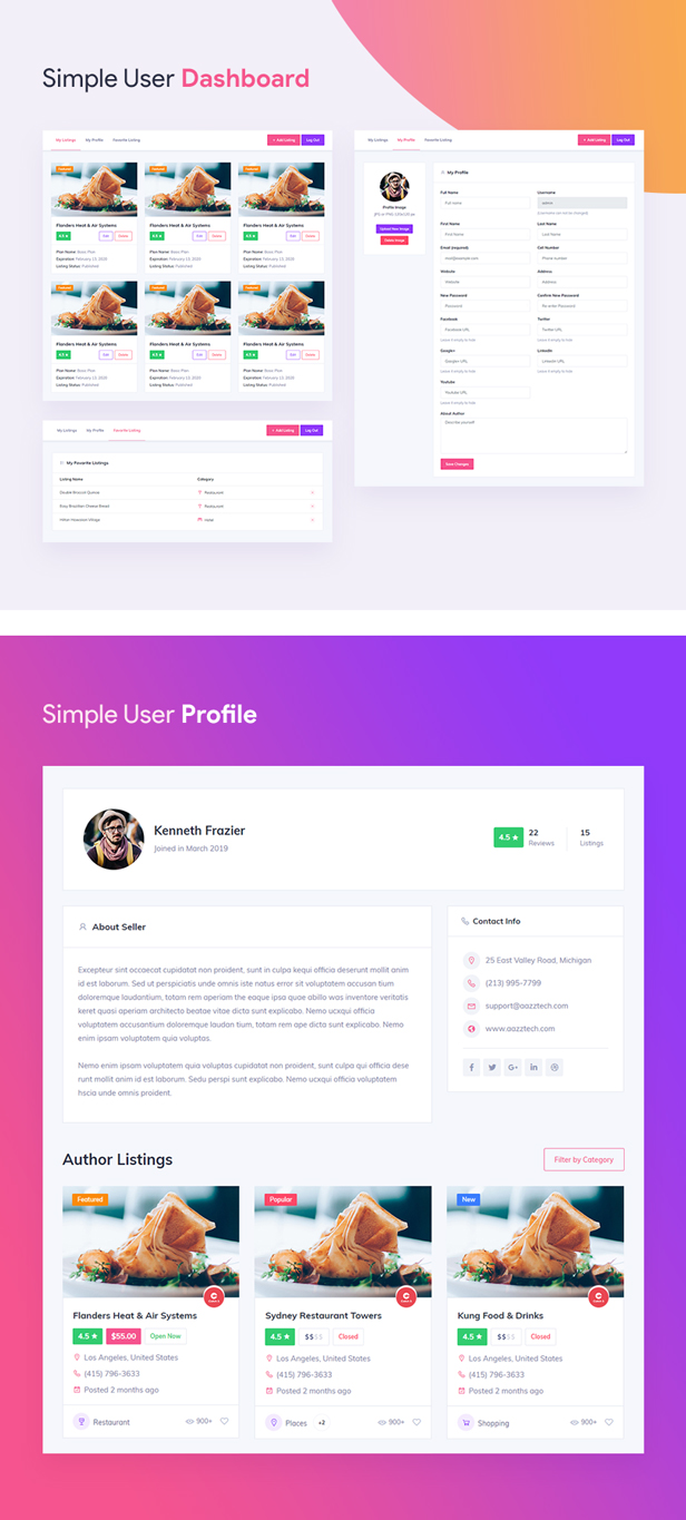Direo - Directory & Listing HTML Template - 5