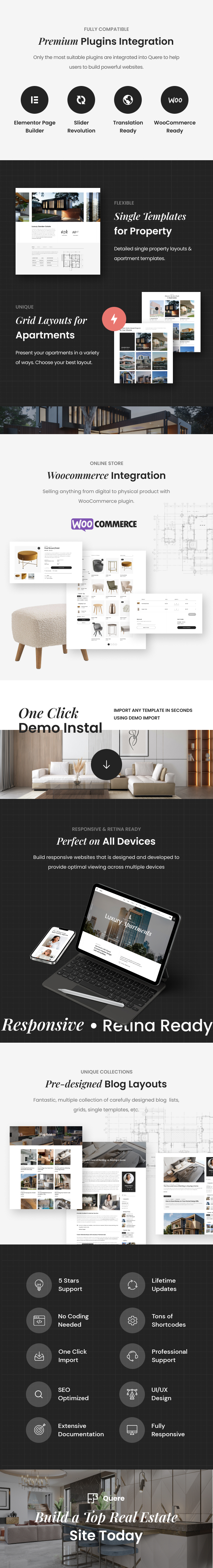 Quere - Real Estate & Apartments WordPress Theme - 3