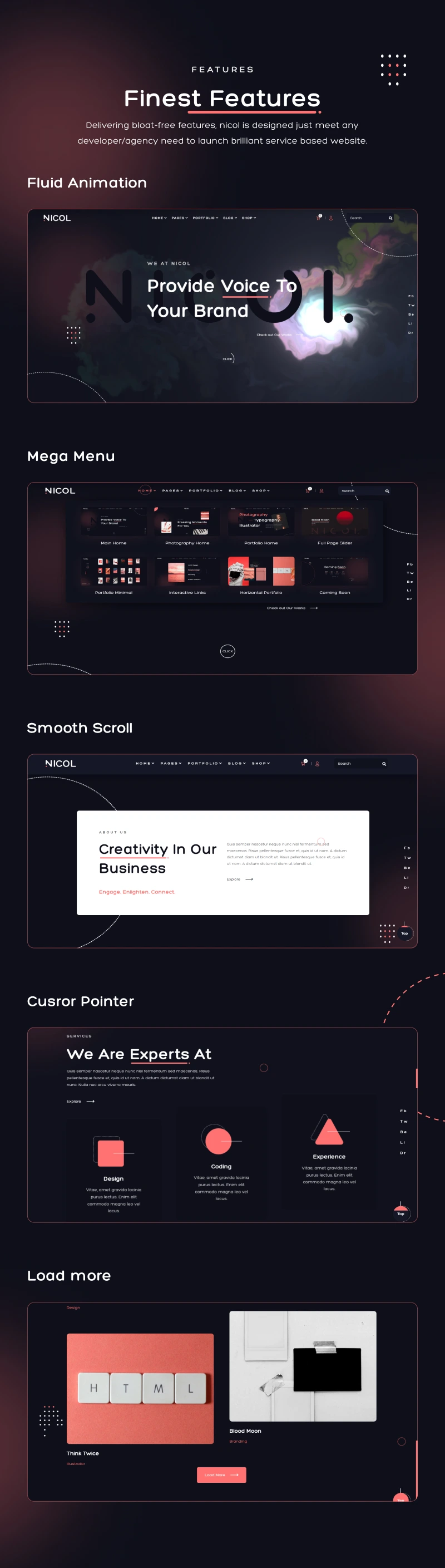 Nicol - Fiery Creative Agency WordPress Theme - 15