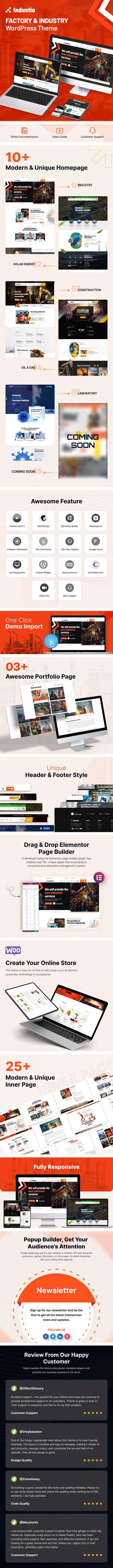 Industio - Industry & Factory WordPress Theme - 5