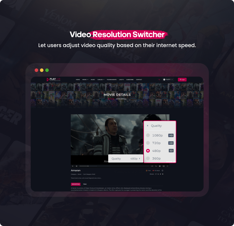 PlayLab - On Demand Movie Streaming Platform - 13