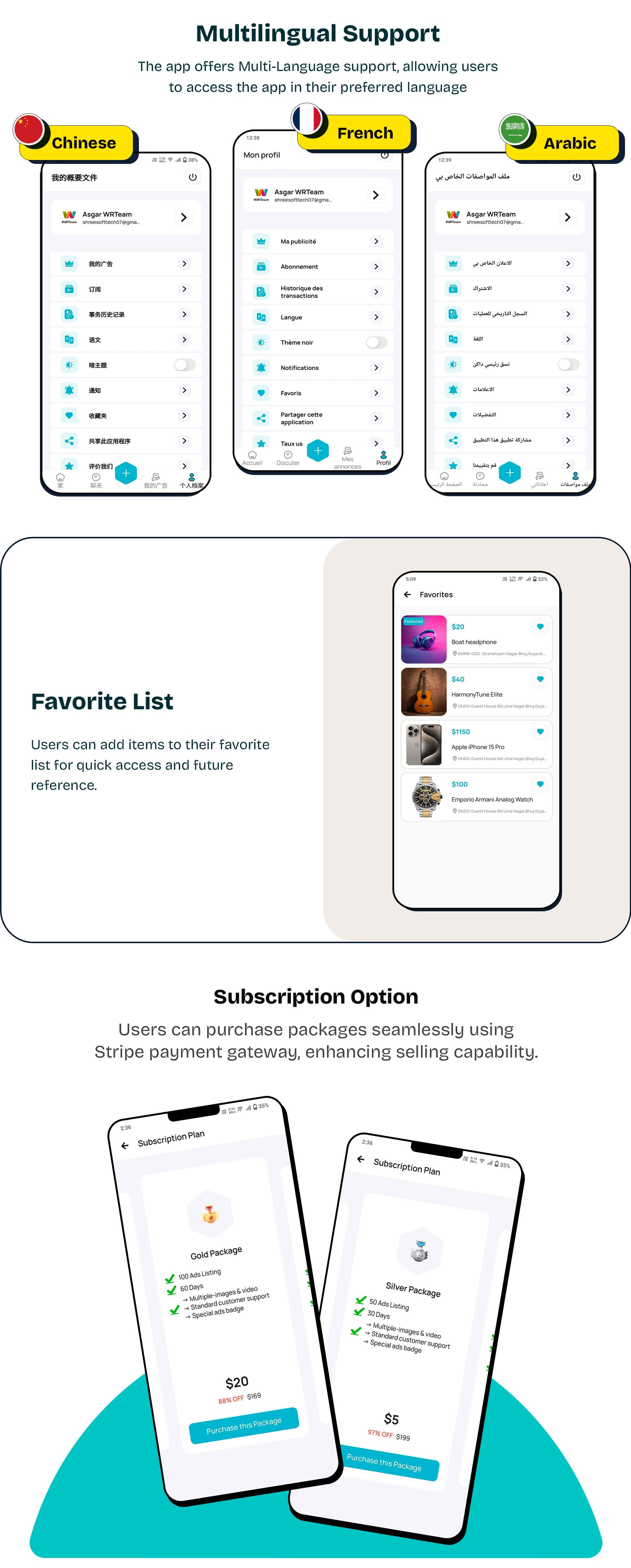 eClassify - Classified Buy and Sell Marketplace Flutter App with Laravel Admin Panel - 17