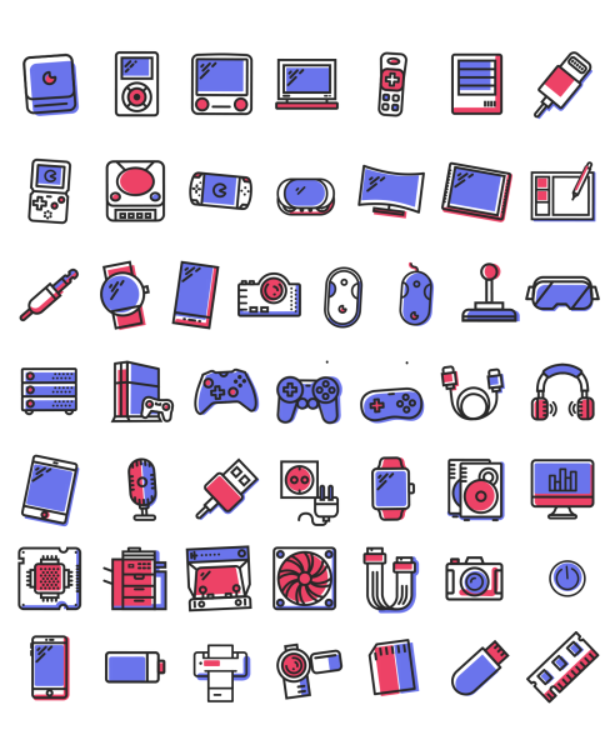 Animated Technology Icons