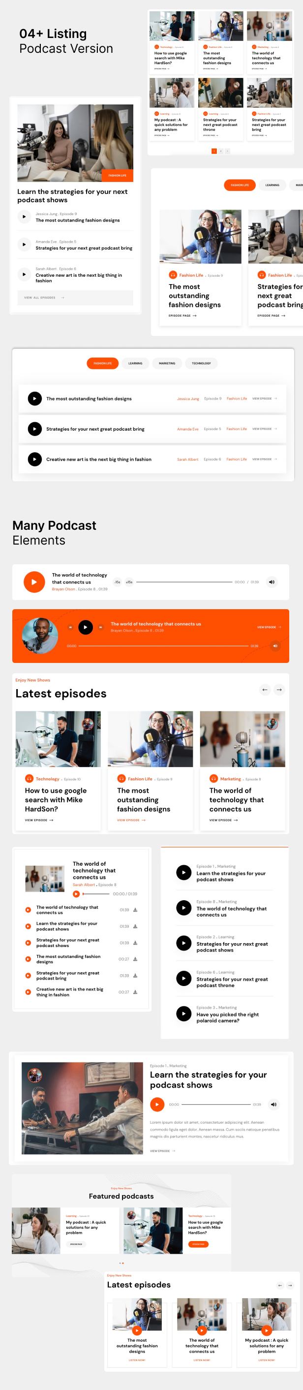 Podcast WordPress Theme