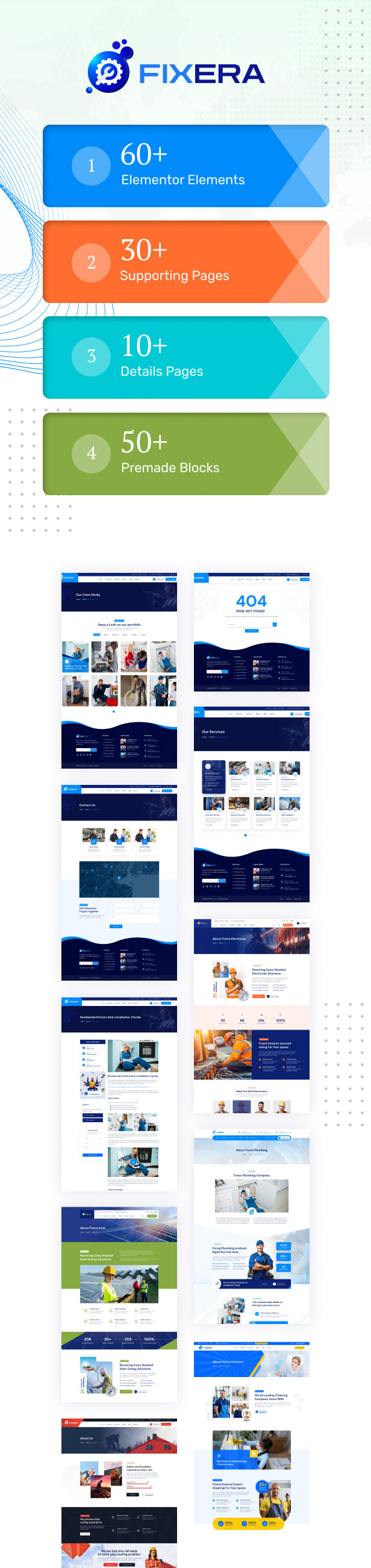 Fixera - Handyman Services WordPress Theme - 6