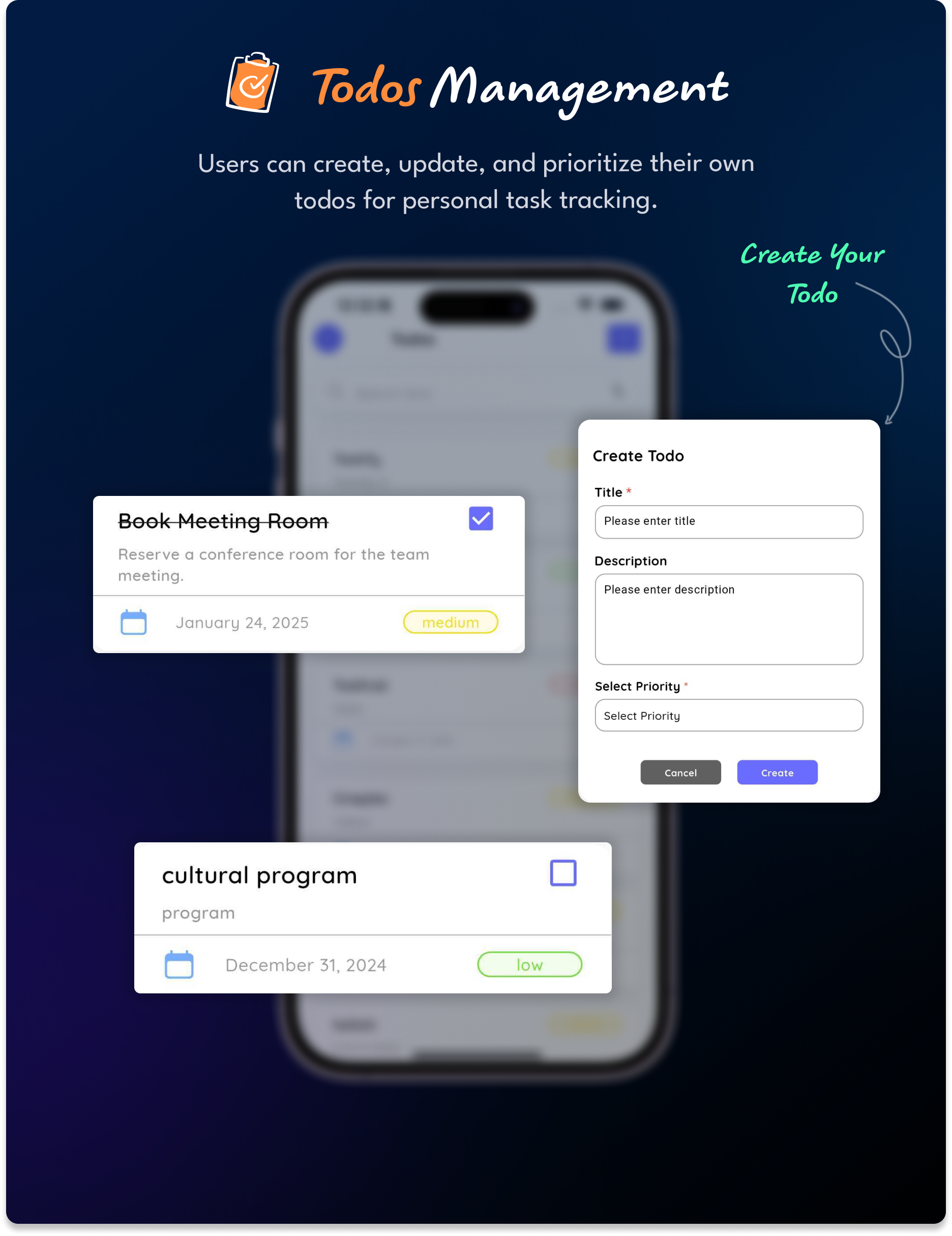 Todos - Taskify Flutter App for Project Management, Task Manager and Productivity Tool